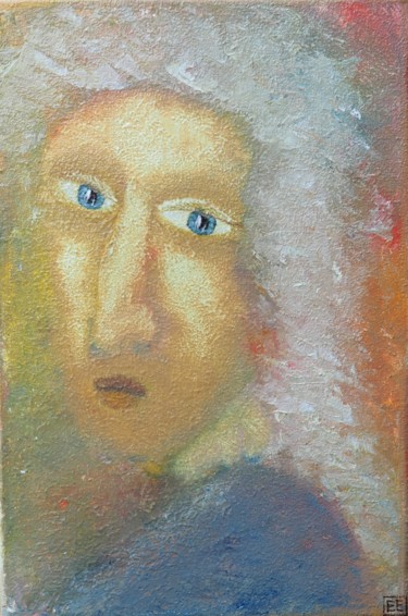 Painting titled "Maestro" by Lena Yermolaieva, Original Artwork, Oil