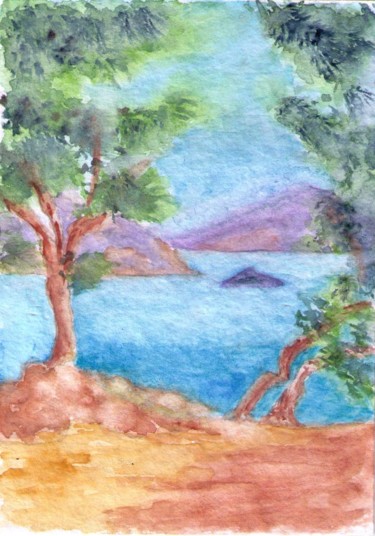 Le sud de la France 17x12 cm © par B.PAYEN