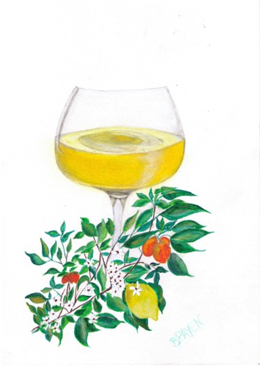 Le-sang-des-vignes-blanc 21x29,7 cm ©2016 par B.PAYEN