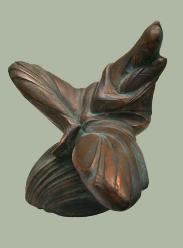 Sculpture titled "Flower Skithia" by Chayka, Original Artwork