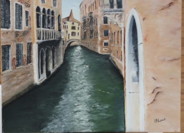 Peinture intitulée "Venise 2" par Christian Broquard, Œuvre d'art originale