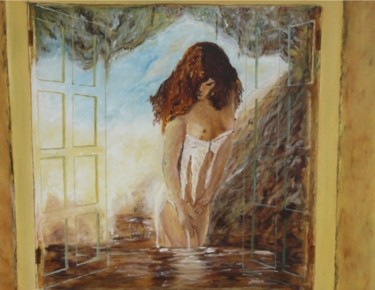 Peinture intitulée "Sirene" par Christian Broquard, Œuvre d'art originale