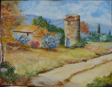 Peinture intitulée "La Provence" par Christian Broquard, Œuvre d'art originale