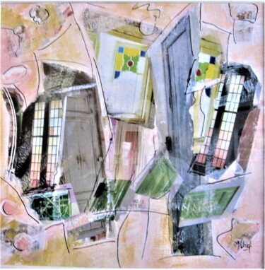 Ouverture(s) Collages intitulée "Ouverture(s)" par Monique Chef, Œuvre d'art originale, Collages