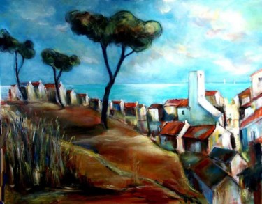 Peinture intitulée "La Provence" par Yankel, Œuvre d'art originale