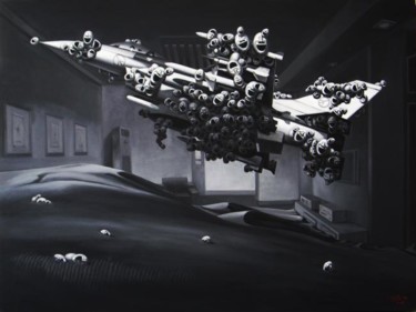 绘画 标题为“规格：150x200cm 创作年代：2…” 由Chenqiuchi, 原创艺术品