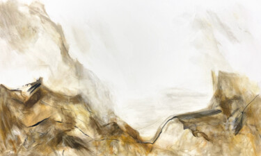 Картина под названием "Serenity" - Cheryl Harrison, Подлинное произведение искусства, Акрил
