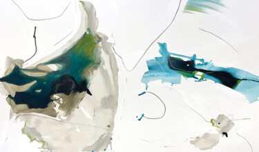 Картина под названием "Shallow Waters" - Cheryl Harrison, Подлинное произведение искусства, Акрил