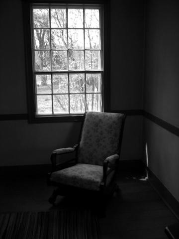 Photography titled "Window and a Chair" by Cheryl Townsend, Original Artwork