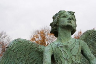 Photography titled "Fall Angel" by Cheryl Townsend, Original Artwork