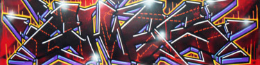 Ζωγραφική με τίτλο "WILD STYLE IN THE S…" από Ches Graffiti Designs, Αυθεντικά έργα τέχνης, Σπρέι βαφής