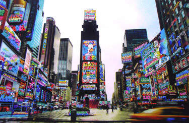 Estampas & grabados titulada "Vandalism in New Yo…" por Ches Graffiti Designs, Obra de arte original, Impresión digital