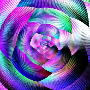 Digital Arts titled "Цветные пузыри" by Irina Zakopets (E R), Original Artwork, Digital Painting