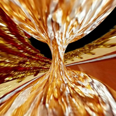Цифровое искусство под названием "Золотая чаша" - Ирина Закопец (Е.Р.), Подлинное произведение искусства, Цифровая живопись
