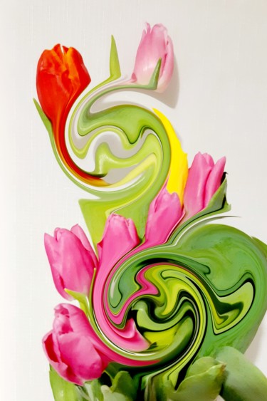Цифровое искусство под названием "Предвкушение весны" - Ирина Закопец (Е.Р.), Подлинное произведение искусства, Фотомонтаж