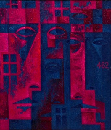 Картина под названием "Без названия №462" - Сергей Чесноков-Ладыженский, Подлинное произведение искусства, Другой