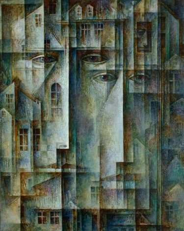 Картина под названием "Без названия №457" - Сергей Чесноков-Ладыженский, Подлинное произведение искусства