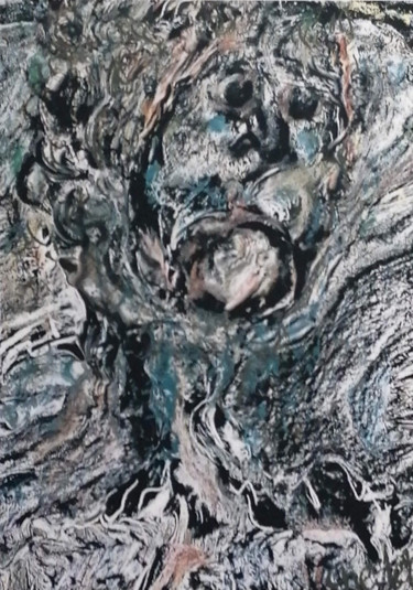 Desenho intitulada "L'arbre chantant" por Richard Raveen Chester, Obras de arte originais, Trabalho Digital 2D