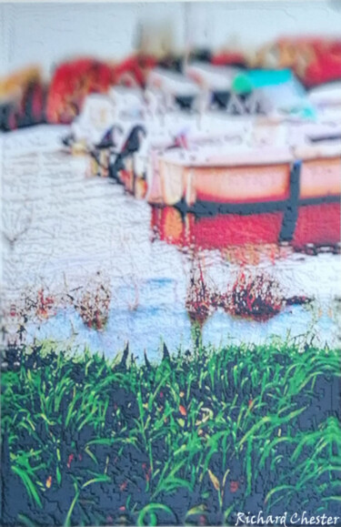 Arte digital titulada "La montée des eaux…" por Richard Raveen Chester, Obra de arte original, Fotografía manipulada