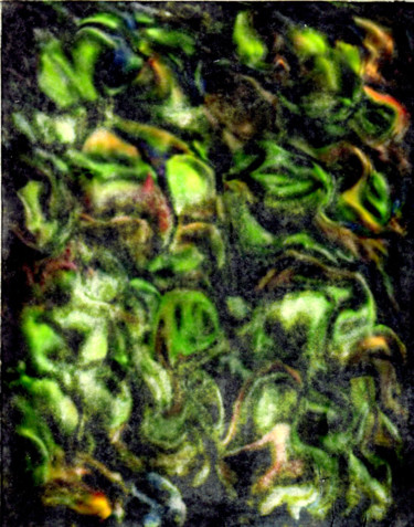 Digital Arts titled "2 chenilles dormant…" by Richard Raveen Chester, Original Artwork, Digital Painting