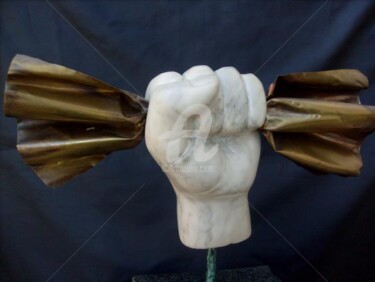 Sculpture intitulée "la revolte" par Janpi. R, Œuvre d'art originale, Autre
