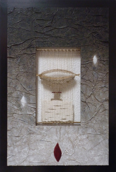 Textile Art με τίτλο "sans titre" από Chantal Favier, Αυθεντικά έργα τέχνης, Υφαντικές ίνες