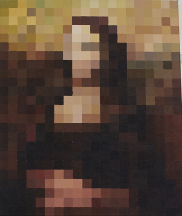 Pintura titulada "LISA" por Chiara Roth, Obra de arte original, Acrílico Montado en Bastidor de camilla de madera