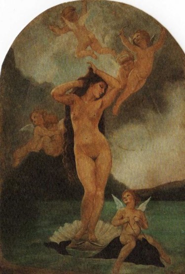 Pittura intitolato "Venere piccola" da Chiara Casari, Opera d'arte originale