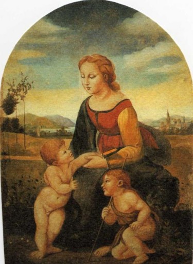 Pittura intitolato "Giardiniera" da Chiara Casari, Opera d'arte originale