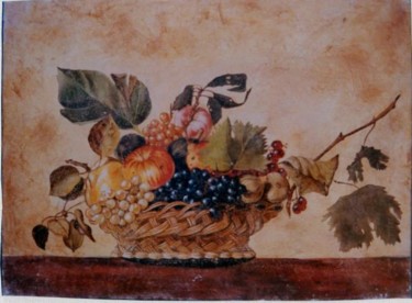 Pittura intitolato "Caravaggio" da Chiara Casari, Opera d'arte originale