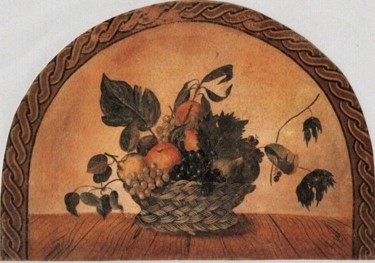 Pittura intitolato "Caravaggio 2" da Chiara Casari, Opera d'arte originale