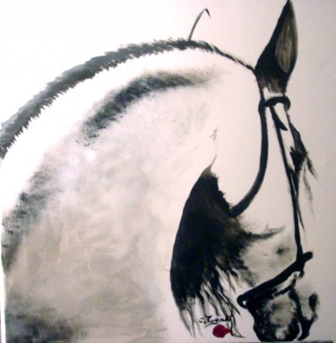 Painting titled "" THE HORSE 'S MOUT…" by Chiara Tancredi, Original Artwork
