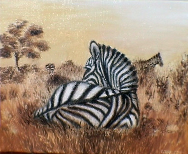 Painting titled "AFRICA" by Chiara Tancredi, Original Artwork
