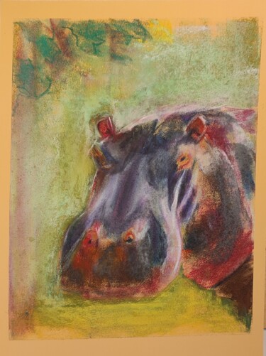 Painting titled "GINGER" by Chiara M., Original Artwork, Pastel