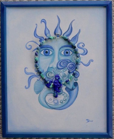 Design titled "aqutype" by Doris Carstens, Original Artwork