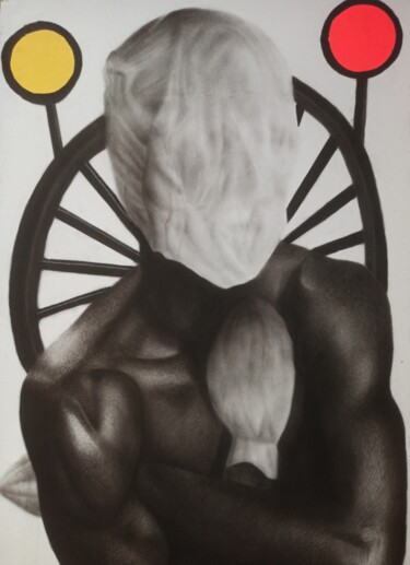 Paranormal conversations Dessin intitulée "Paranormal conversa…" par Chifart, Œuvre d'art originale, Graphite