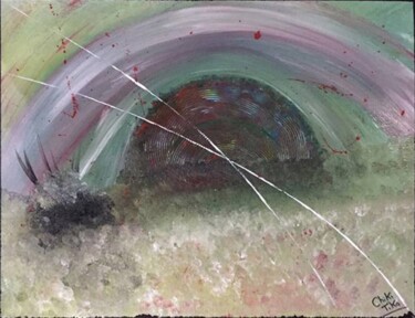 Painting titled "7 "Le tunnel"" by Chiki Tika, Original Artwork, Acrylic