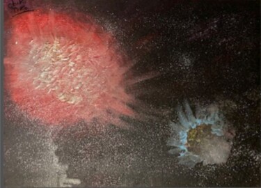 "32 "Galaxya"" başlıklı Tablo Chiki Tika tarafından, Orijinal sanat, Akrilik