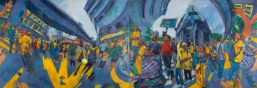Peinture intitulée "Bersih 3.0 .Shown i…" par Chin Kong Yee, Œuvre d'art originale