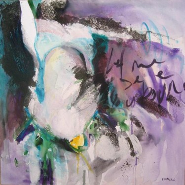 Painting titled "bounce" by Bahar Chirali, Original Artwork