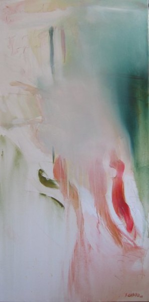 Painting titled "movimento (3)" by Bahar Chirali, Original Artwork