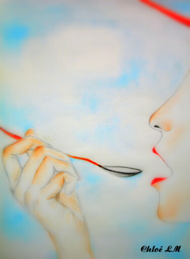 Dessin intitulée "5.jpg" par Chloé Livernaux, Œuvre d'art originale, Crayon