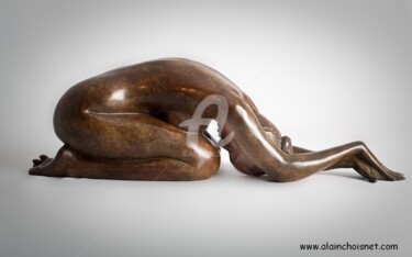 Sculpture intitulée "Masha" par Alain Choisnet, Œuvre d'art originale, Bronze