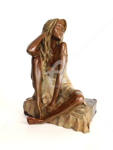 Sculpture intitulée "Mila" par Alain Choisnet, Œuvre d'art originale, Bronze