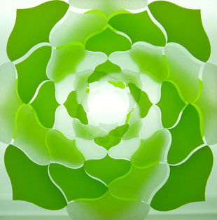 Design intitulée "Litchi lotus" par Chopin J, Œuvre d'art originale