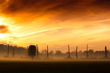 Photographie intitulée "Brume légére" par Gérald Bohic, Œuvre d'art originale