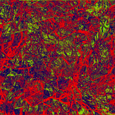Digital Arts titled "0408 Abstract Thoug…" by Chowdary V Arikatla, Original Artwork, Digital Painting