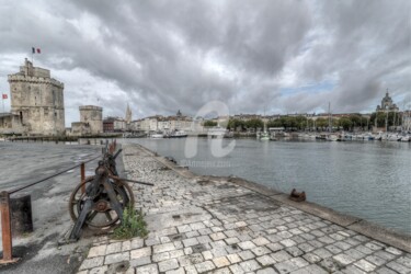 Photography titled "Le port de la Roche…" by Chrisdaf, Original Artwork