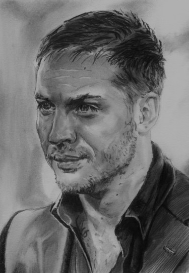 Drawing titled "Tom Hardy" by Jonesy12, Original Artwork, Other