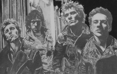 Tekening getiteld "The Clash" door Jonesy12, Origineel Kunstwerk, Grafiet